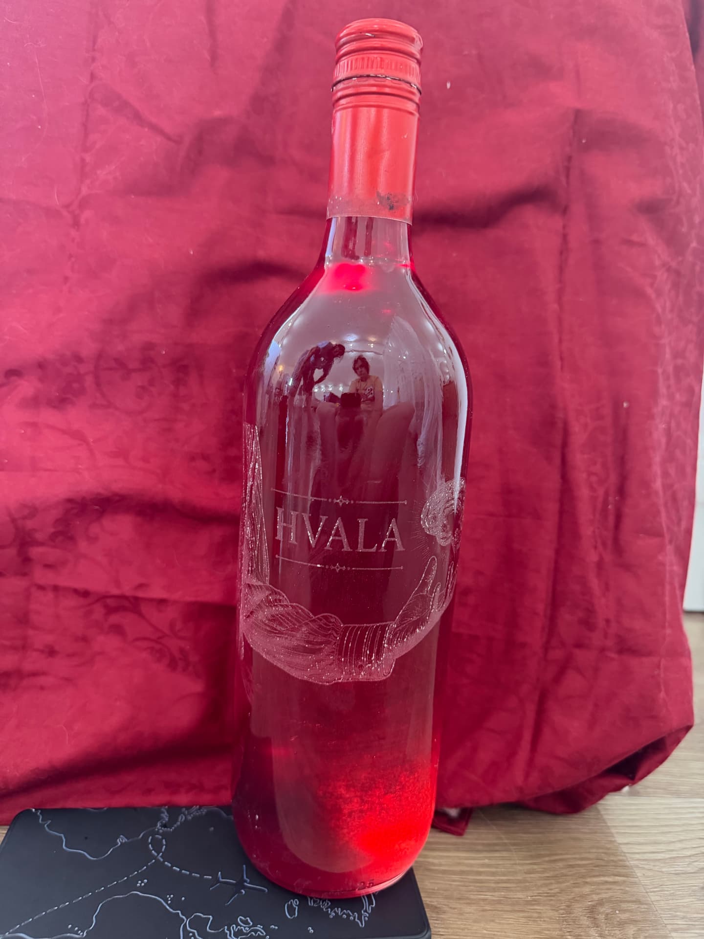 Flaša „HVALA“
